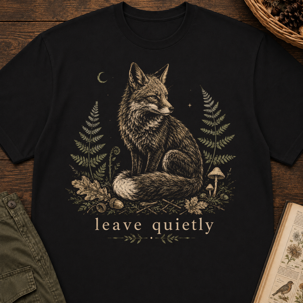 Leave Quietly No 2 T‑Shirt