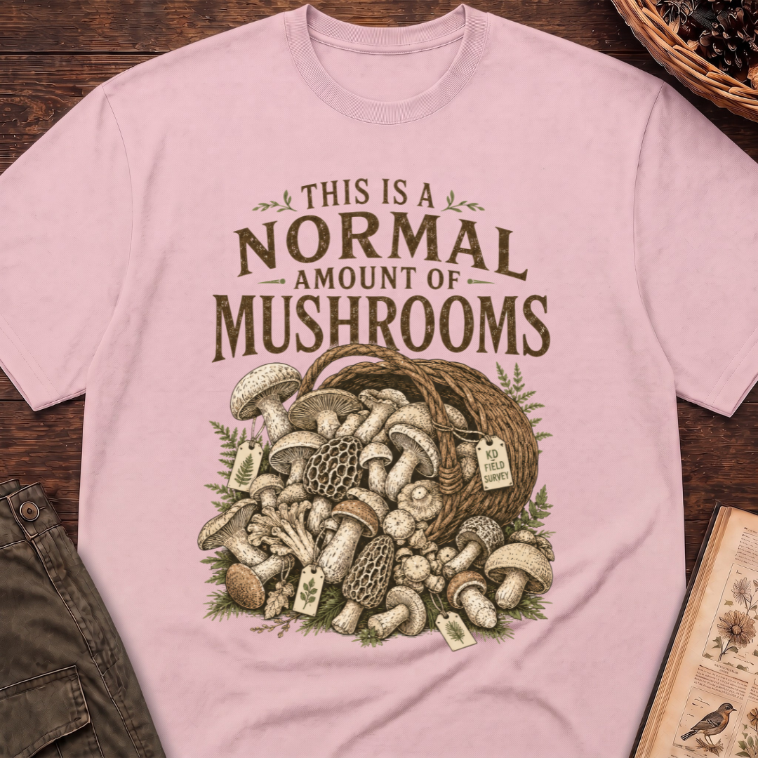 Normal Amount of Mushrooms T-Shirt