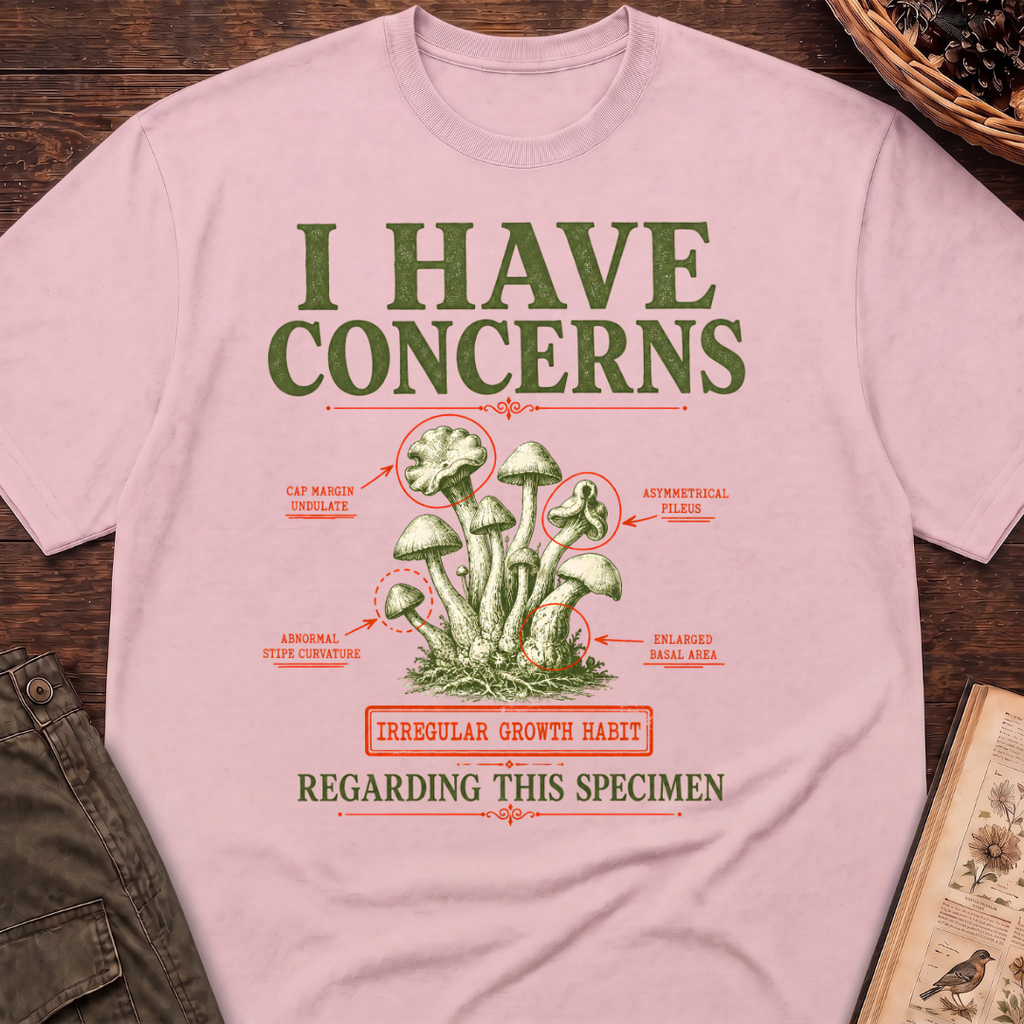 Concerns Regarding Specimen T-Shirt