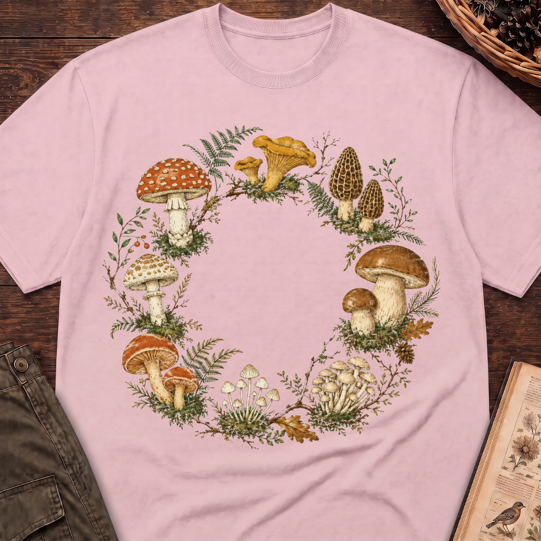 Woodland Mushroom Ring T-Shirt