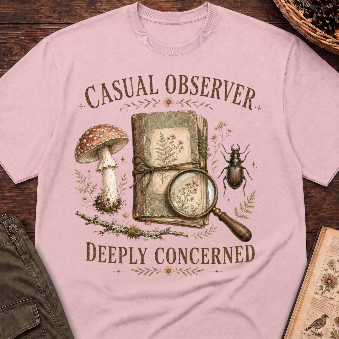 Casual Observer - Deeply Concerned T-Shirt