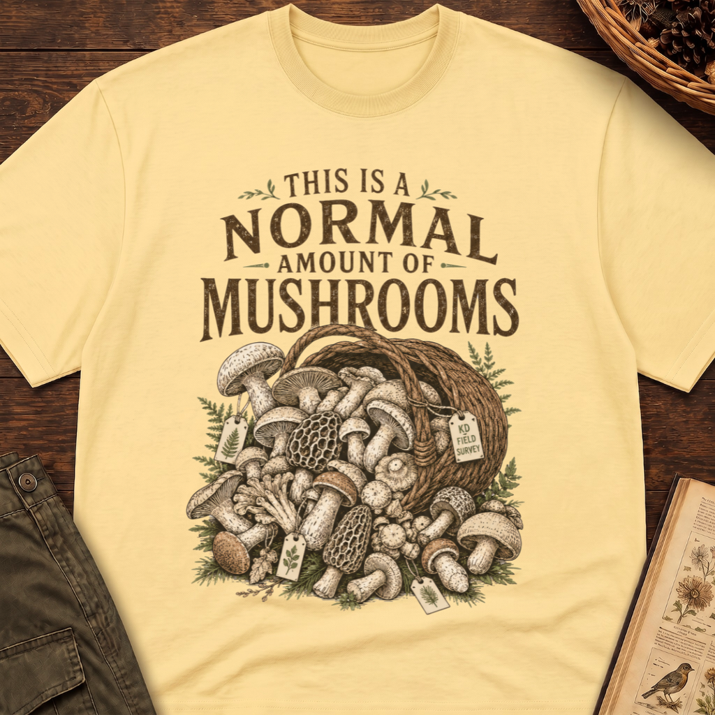 Normal Amount of Mushrooms T-Shirt