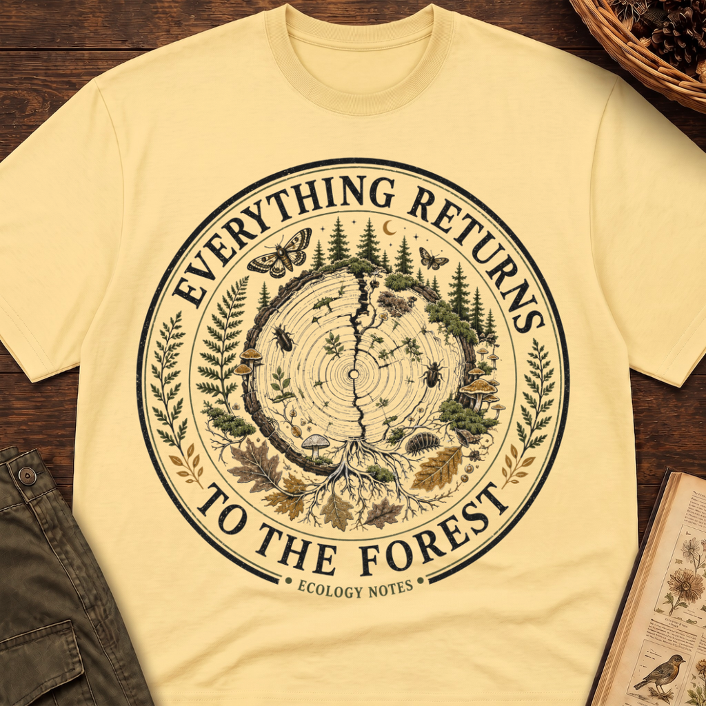Everything Returns to the Forest T-Shirt