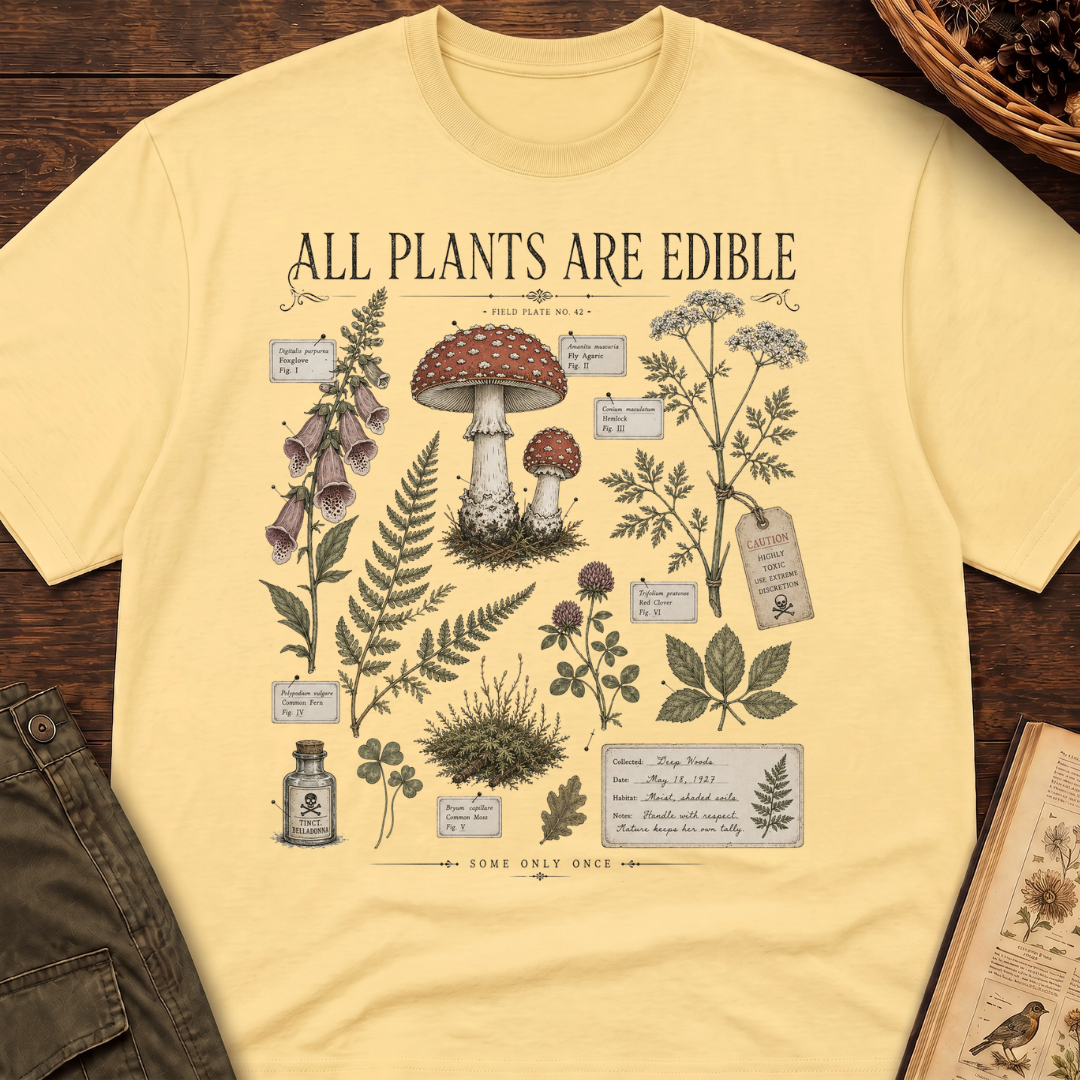 All Plants Are Edible No 2 T-Shirt