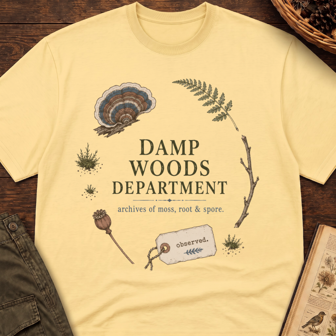 Damp Woods Department T-Shirt