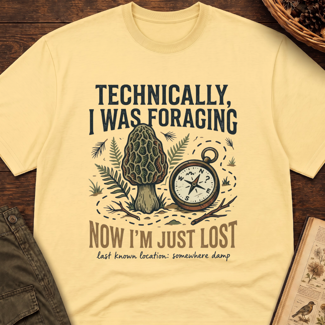 Technically Foraging Now Lost T-Shirt