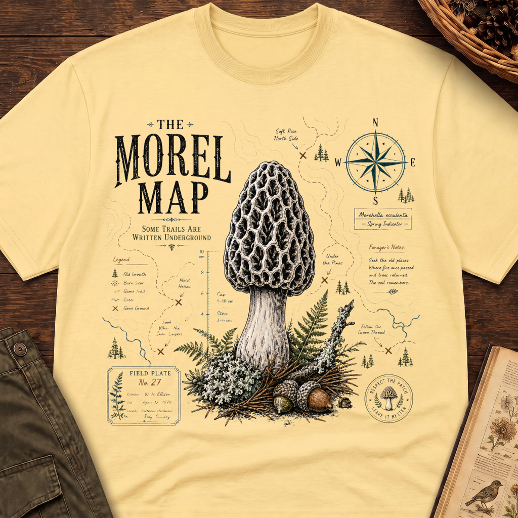 Morel Map T-Shirt