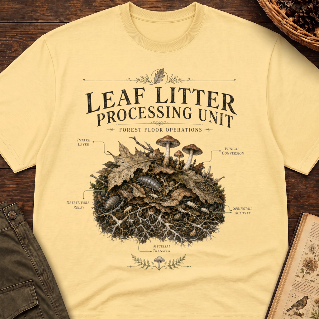 Leaf Litter Processing Unit T-Shirt