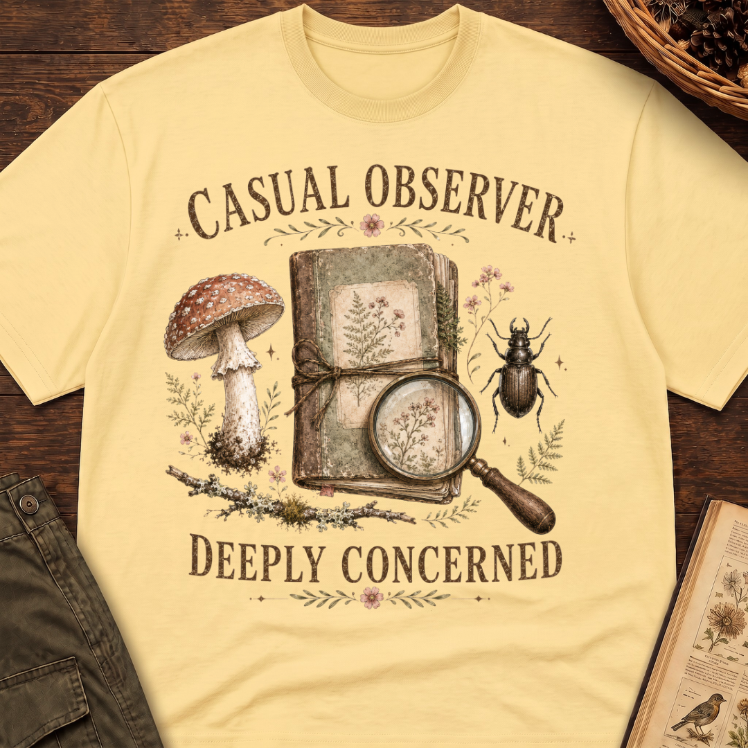 Casual Observer - Deeply Concerned T-Shirt