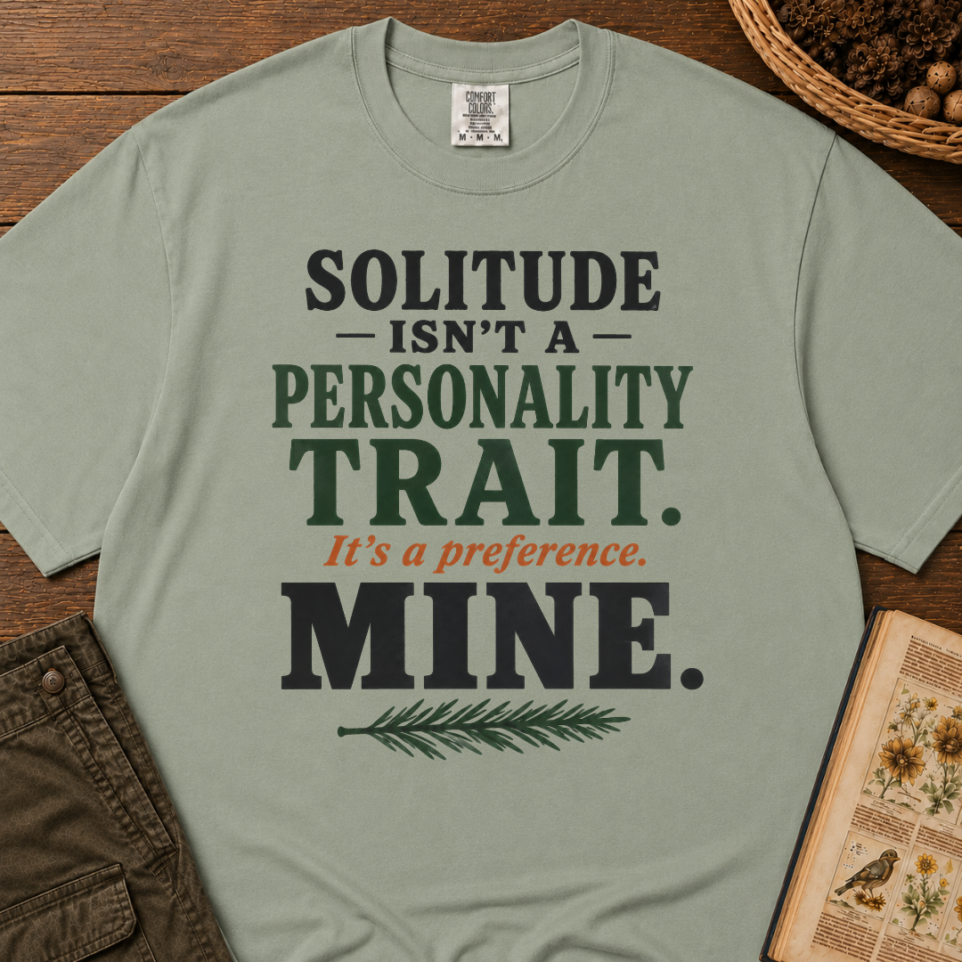 Solitude Personality Trait T‑Shirt