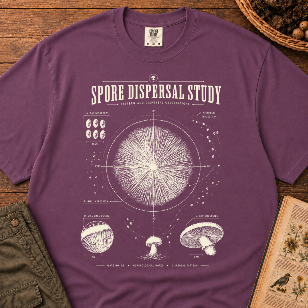 Spore Dispersal Study T‑Shirt