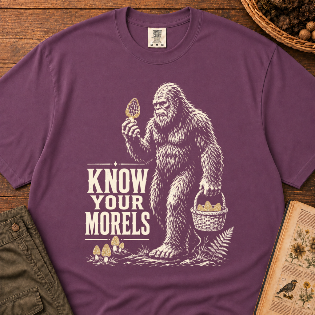 Know Your Morels T‑Shirt