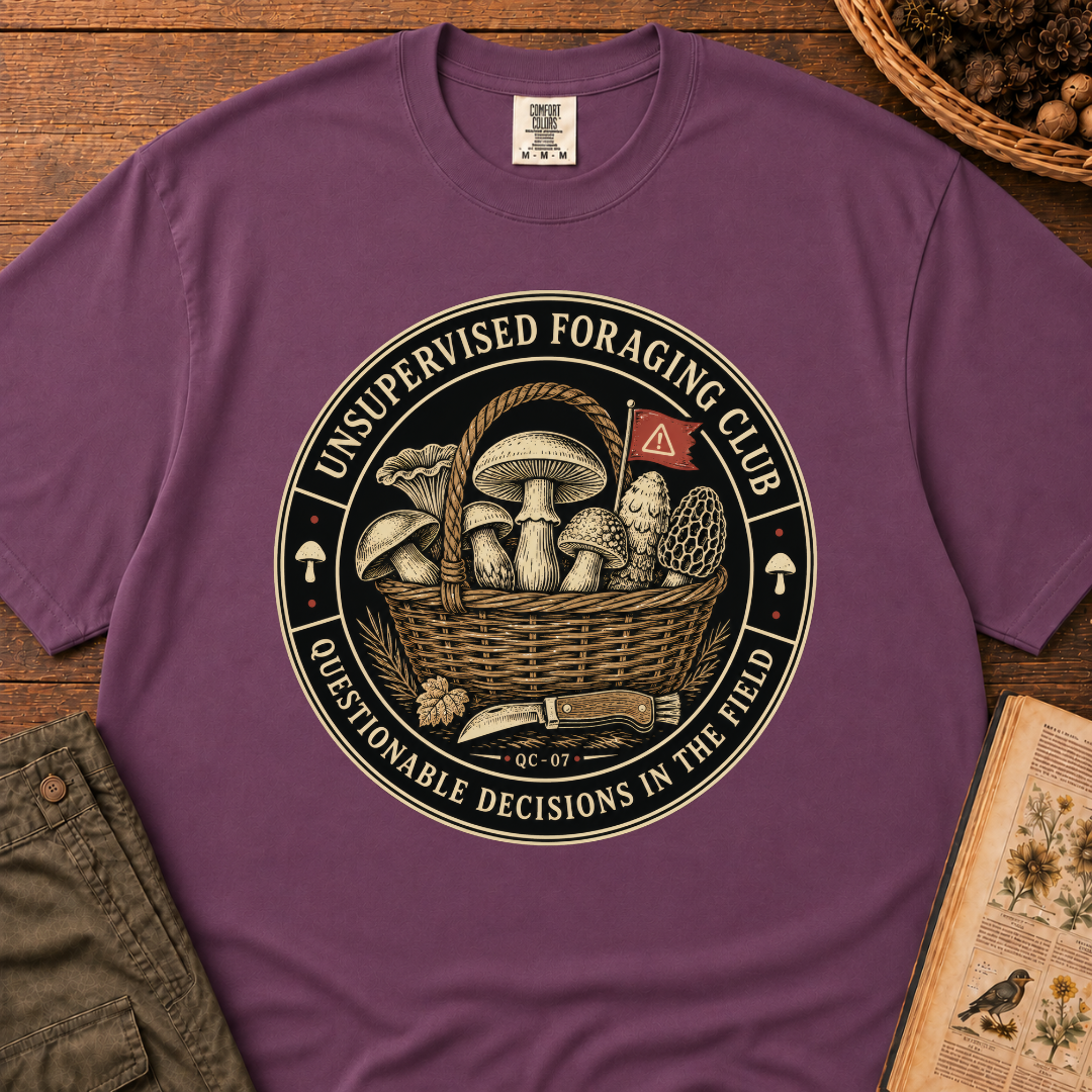 Unsupervised Foraging Club T‑Shirt