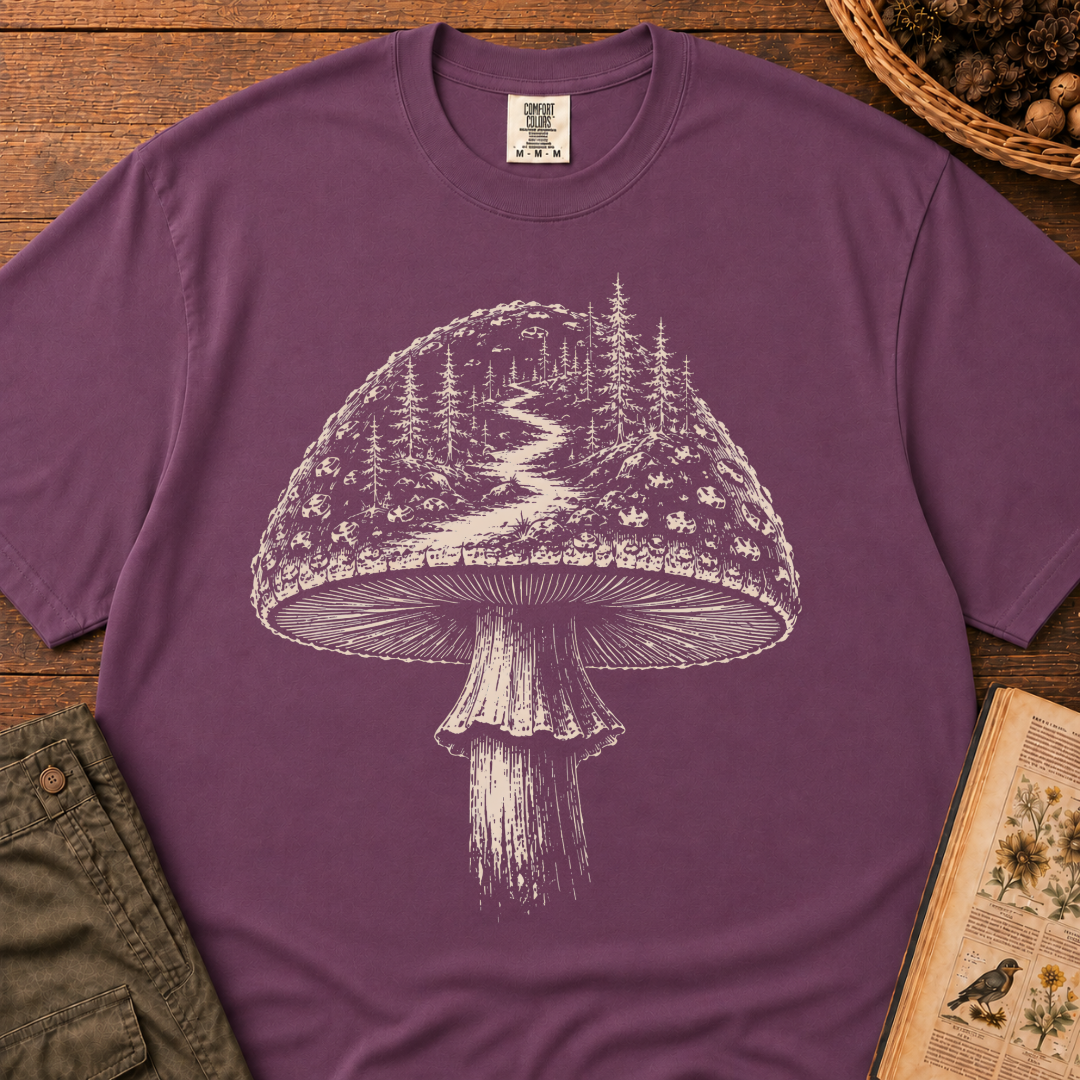 Mushroom Landscape T‑Shirt