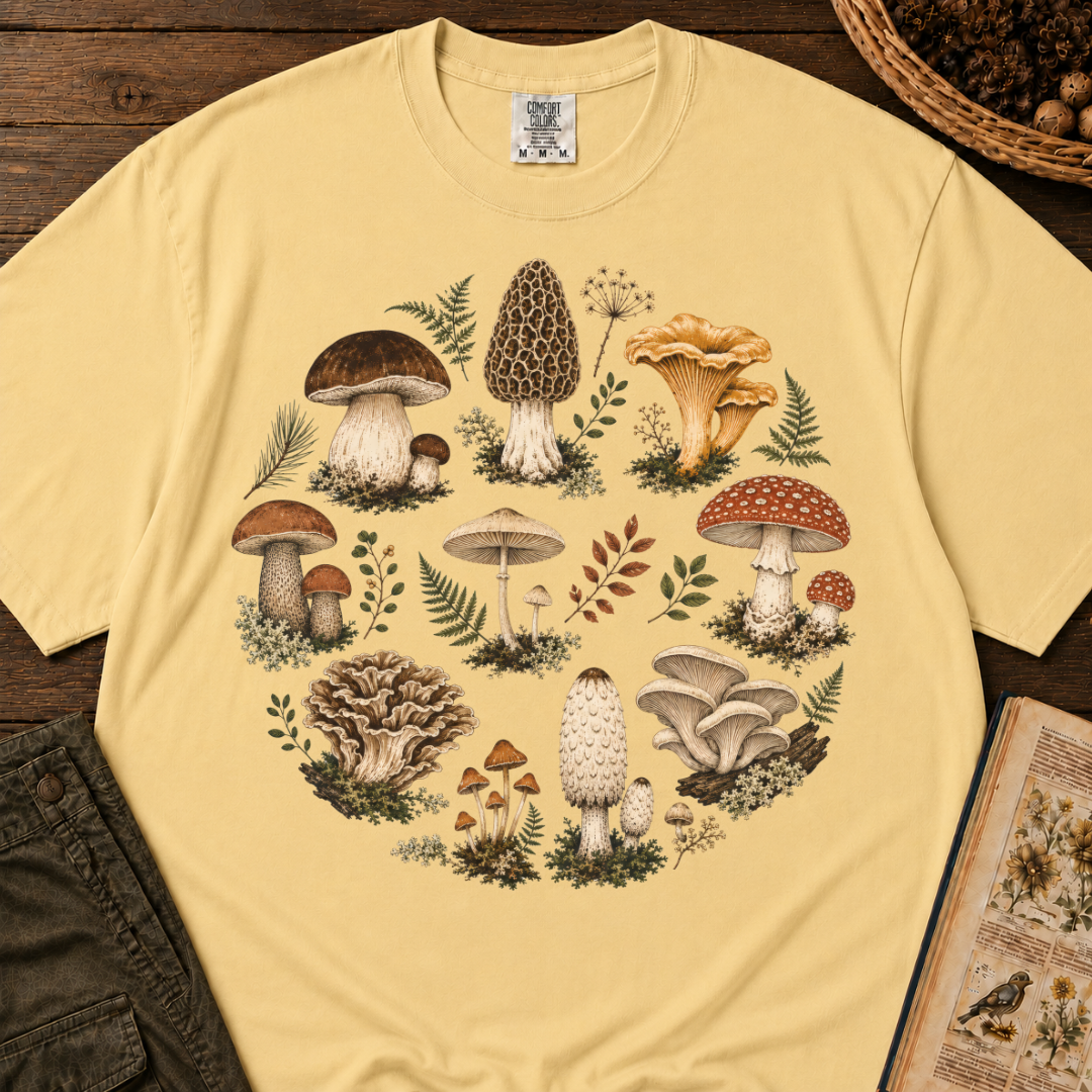 Mushroom Wreath T-Shirt