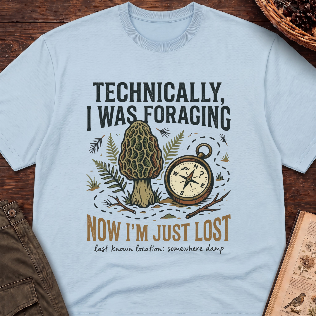 Technically Foraging Now Lost T-Shirt