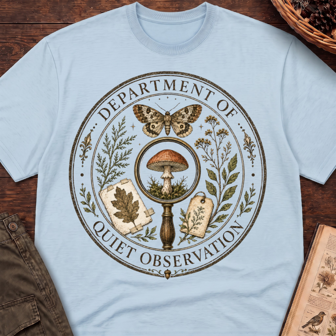 Department of Quiet Observation T-Shirt