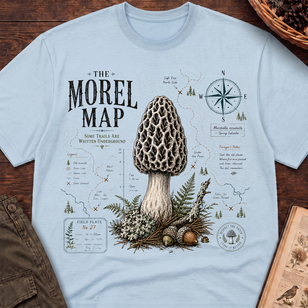 Morel Map T-Shirt
