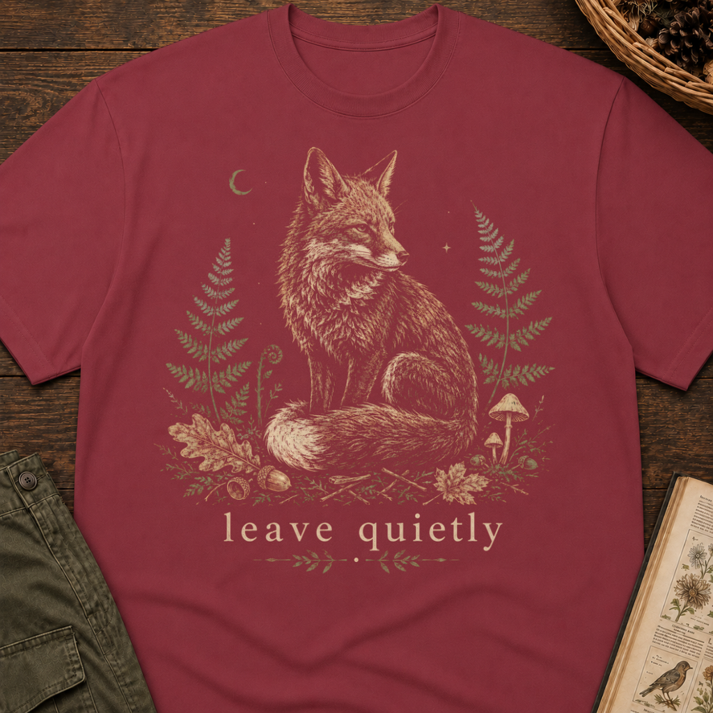 Leave Quietly No 2 T‑Shirt