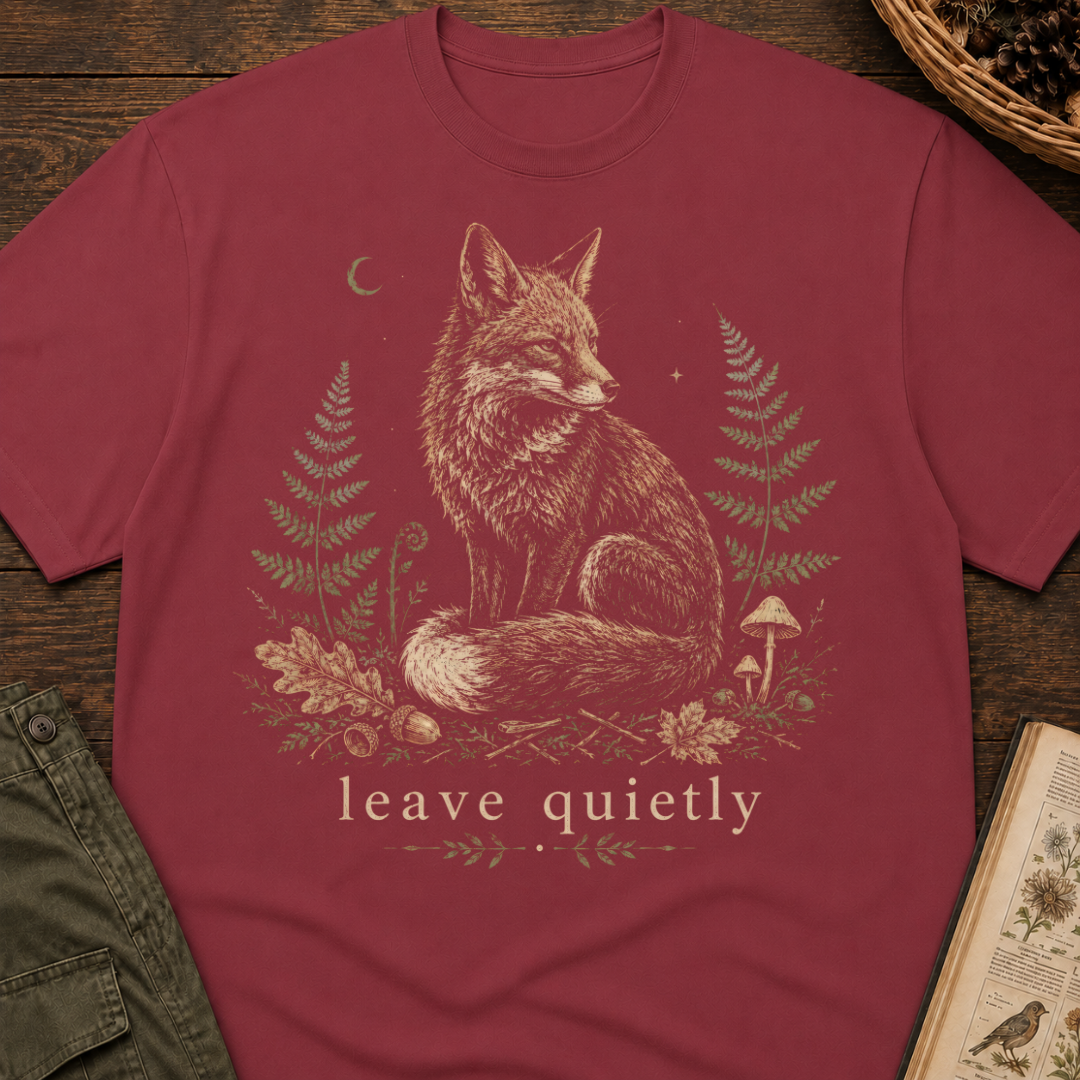 Leave Quietly No 2 T‑Shirt