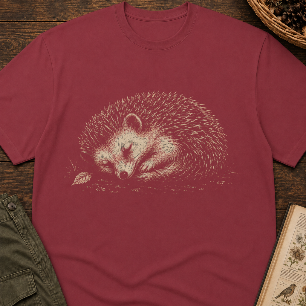 Sleepy Hedgehog T‑Shirt