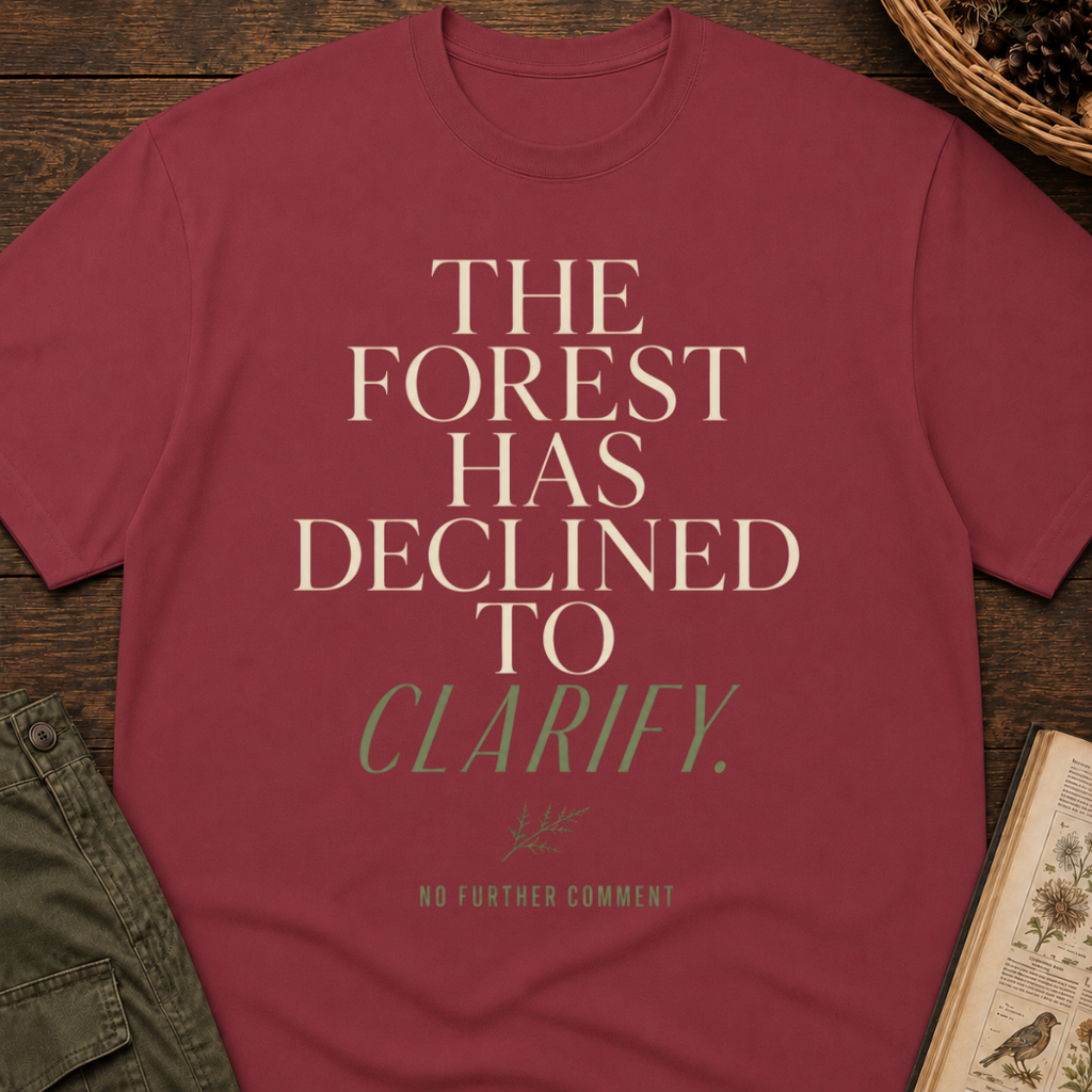 Forest Declined to Clarify T‑Shirt