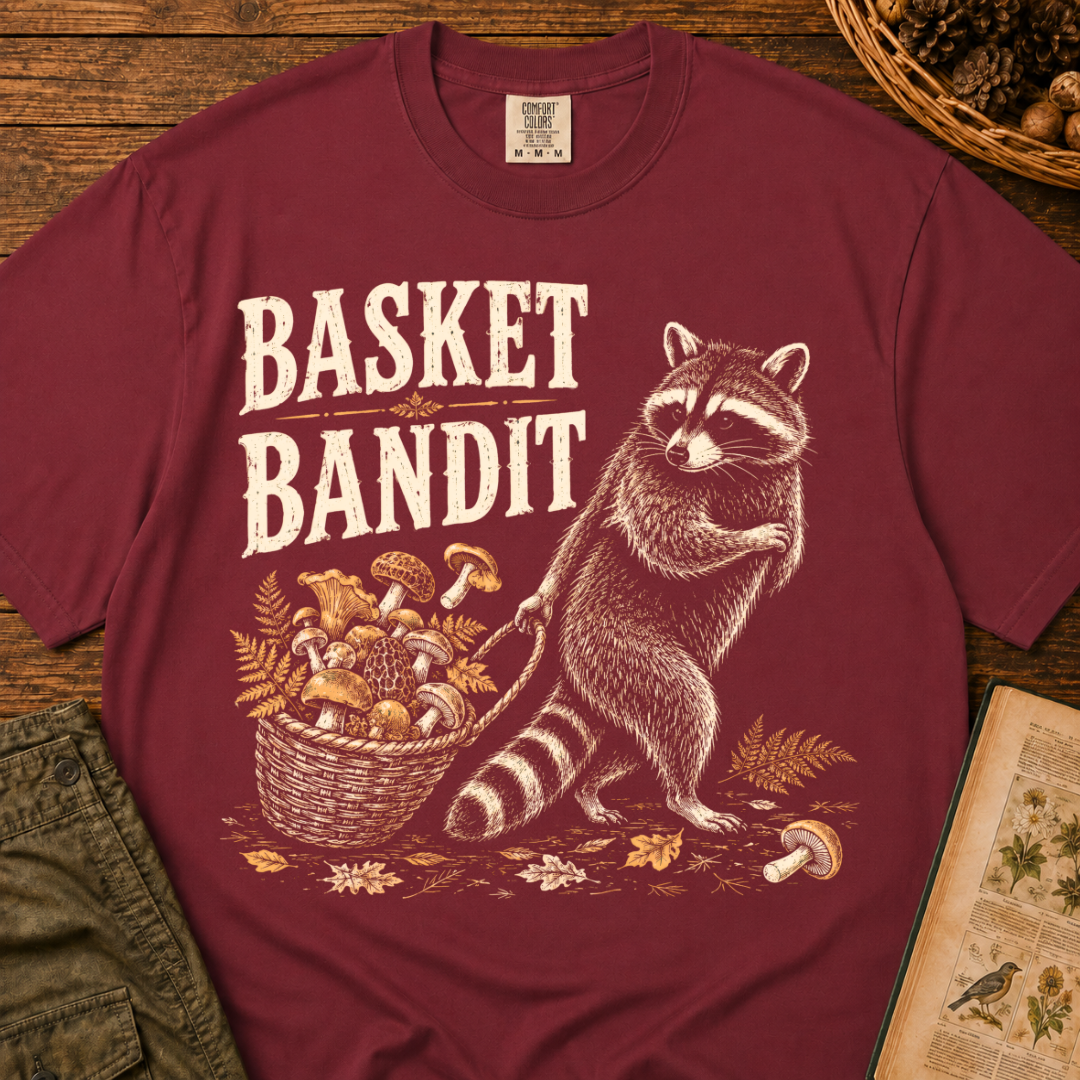 Basket Bandit Raccoon T‑Shirt