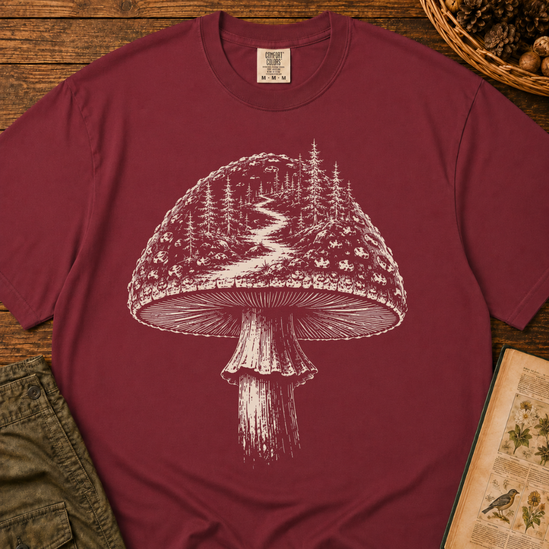Mushroom Landscape T‑Shirt