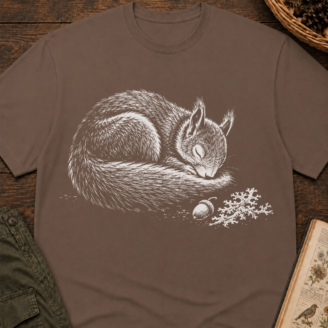Sleeping Squirrel T‑Shirt