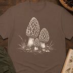 Quiet Morel Patch T‑Shirt