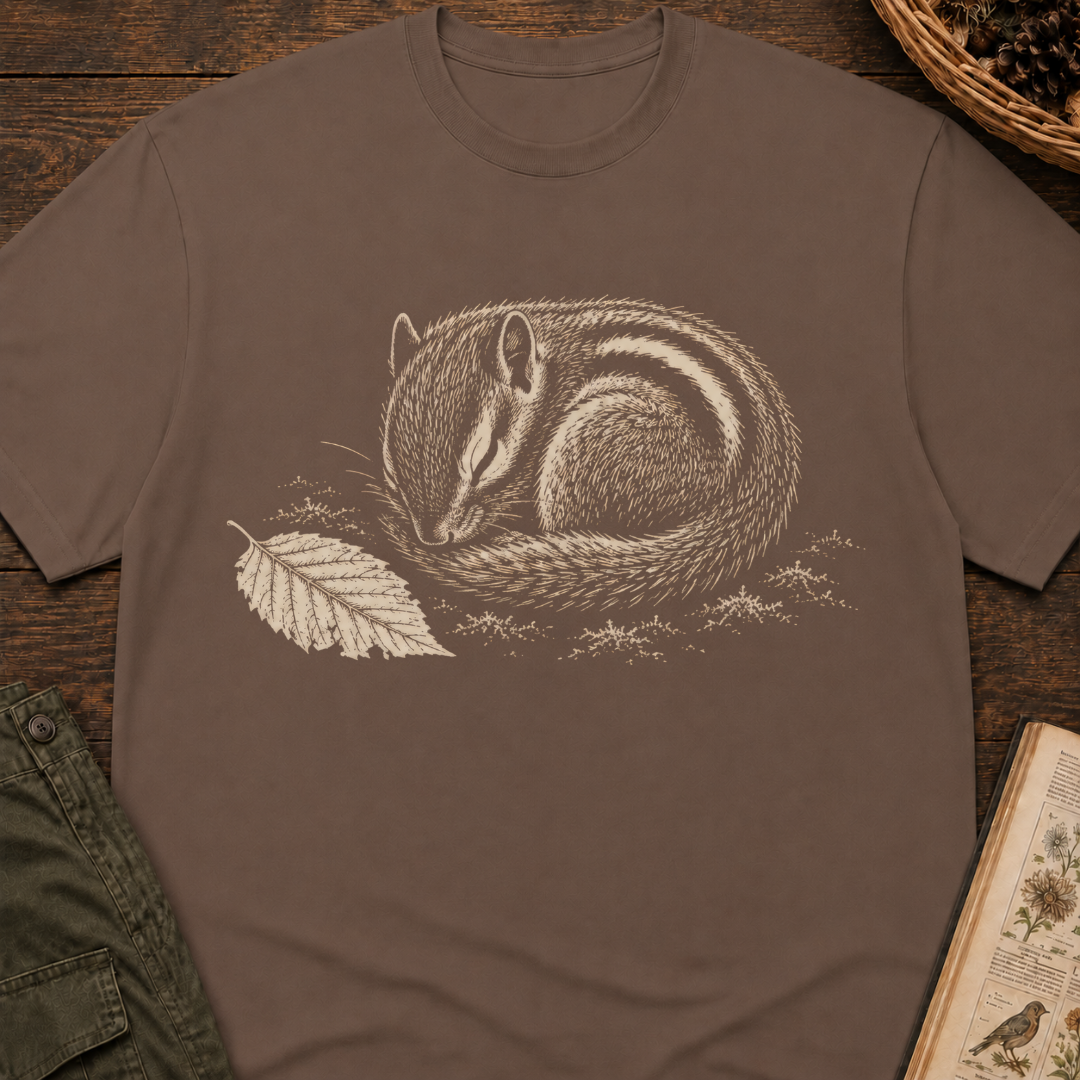 Sleepy Chipmunk T‑Shirt