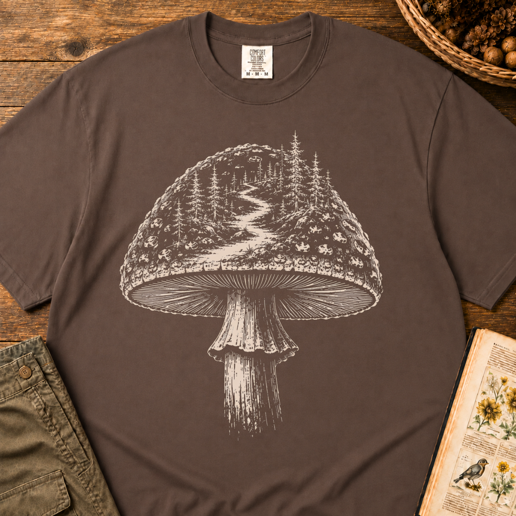 Mushroom Landscape T‑Shirt