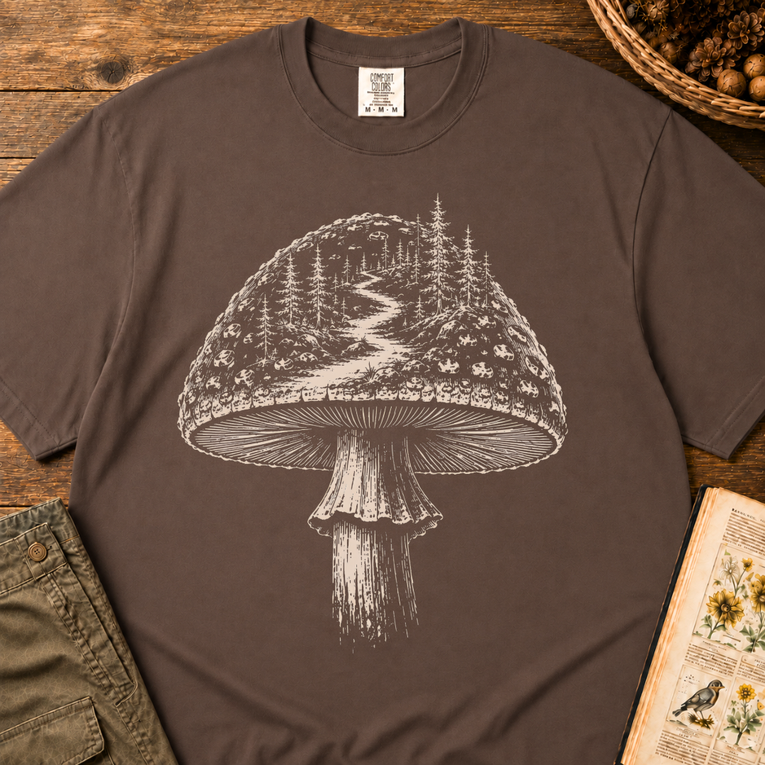 Mushroom Landscape T‑Shirt