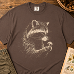 Raccoon Mushroom Bandit T‑Shirt