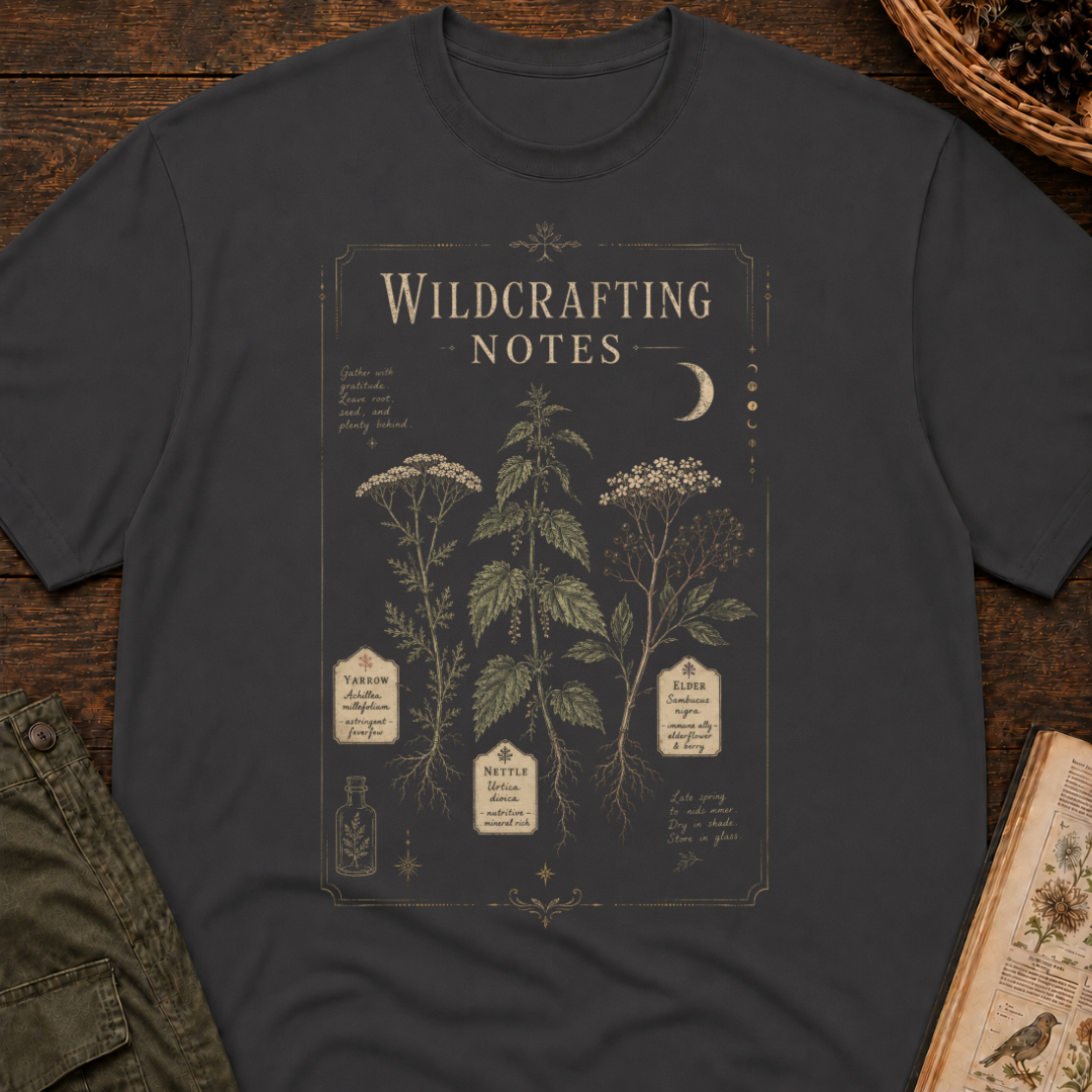 Wildcrafting Notes T‑Shirt