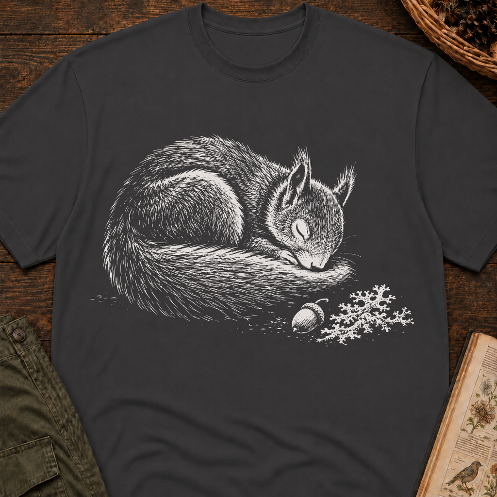 Sleeping Squirrel T‑Shirt
