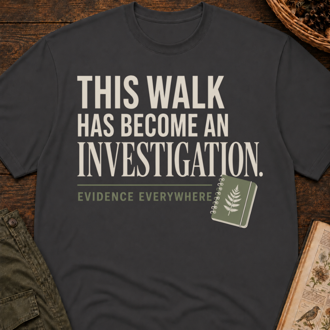 Walk Investigation T‑Shirt