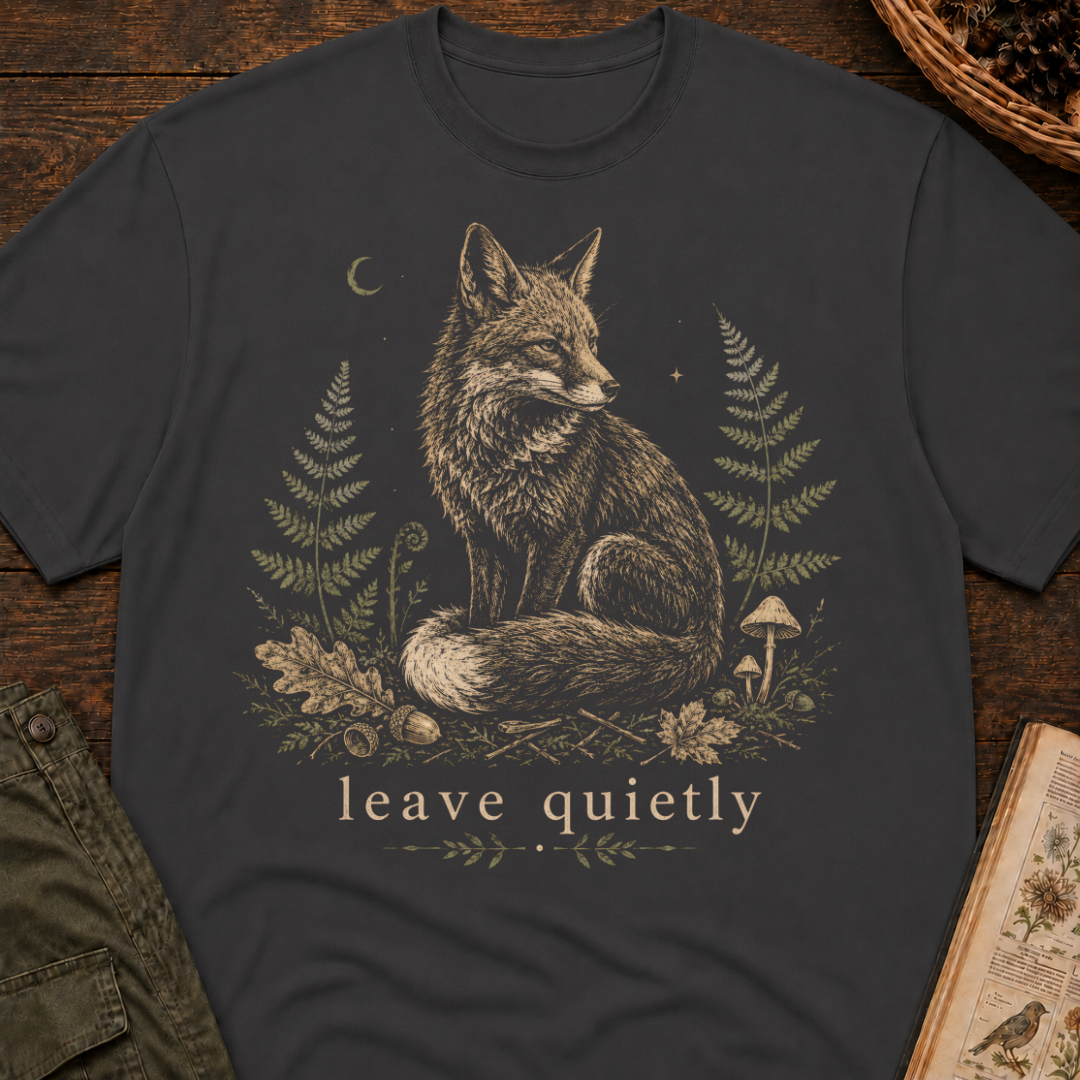 Leave Quietly No 2 T‑Shirt