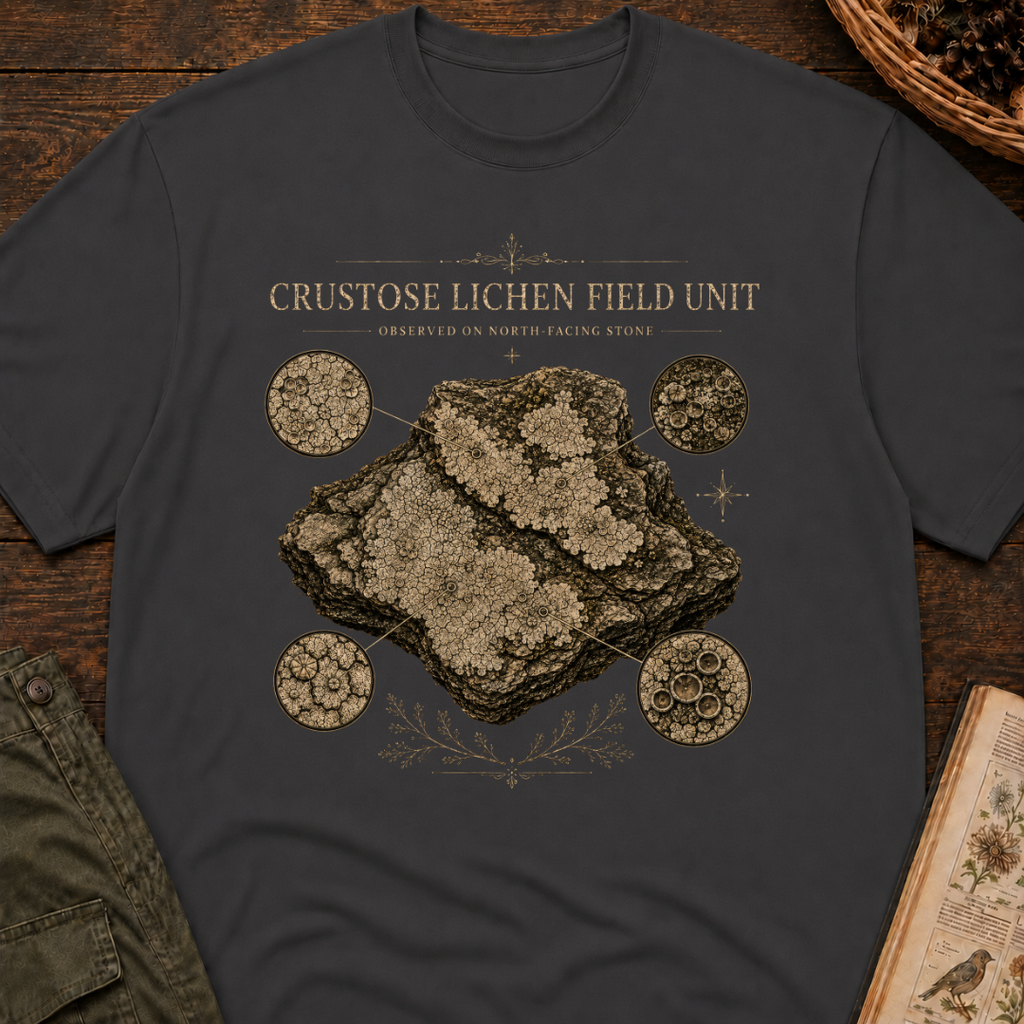 Crustose Lichen Field Unit T‑Shirt