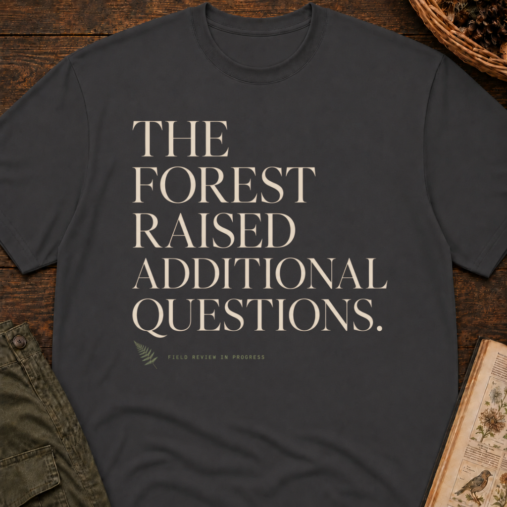 Forest Raised Questions T‑Shirt