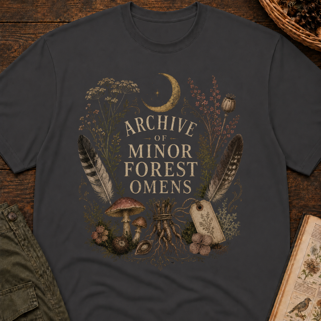 Archive of Minor Forest Omens T‑Shirt
