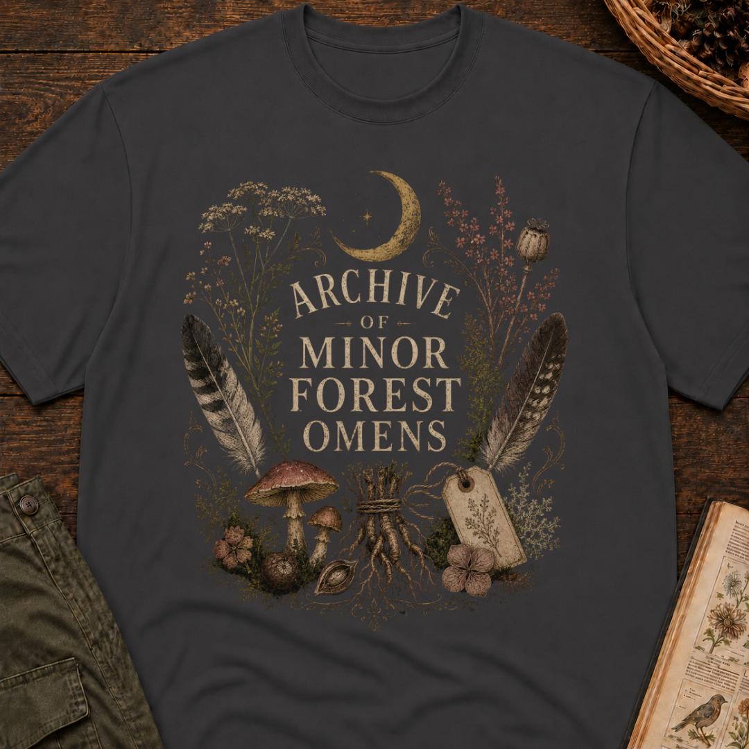 Archive of Minor Forest Omens T‑Shirt