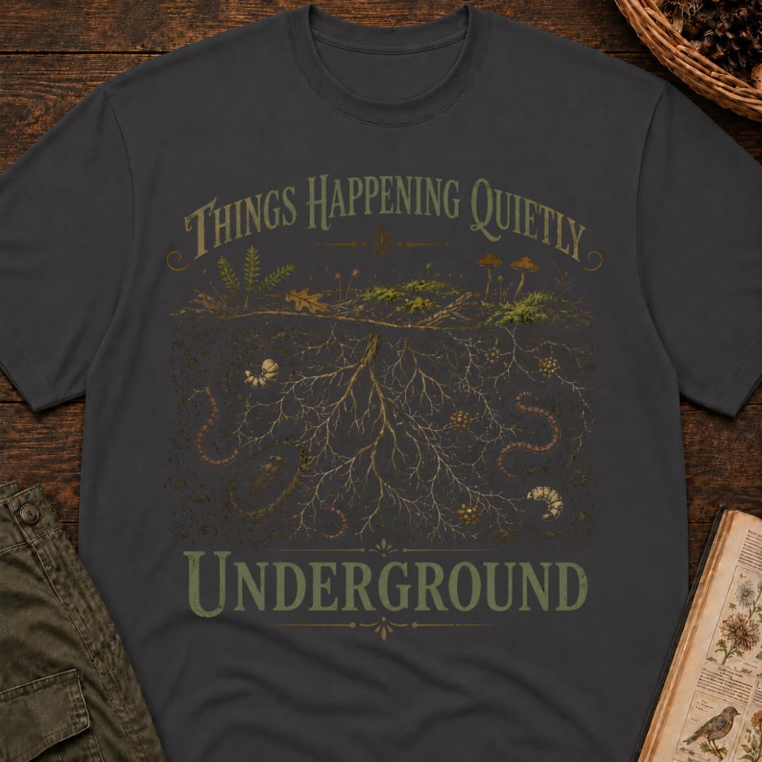 Things Happening Quietly Underground T‑Shirt