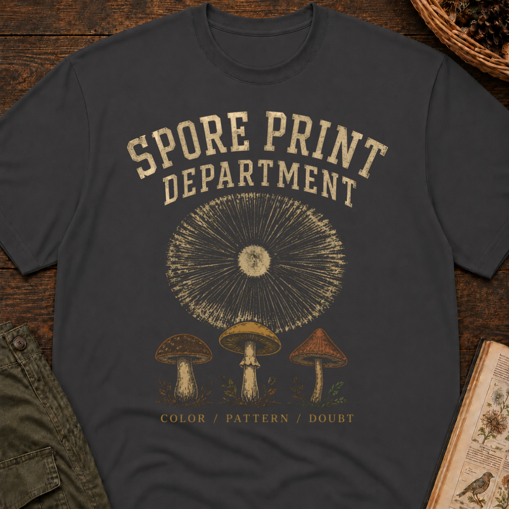 Spore Print Department T‑Shirt