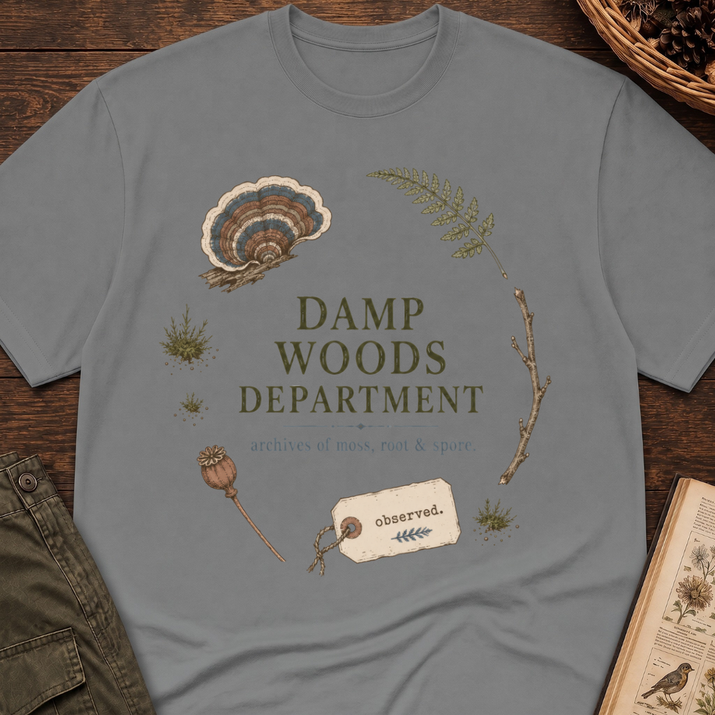 Damp Woods Department T-Shirt