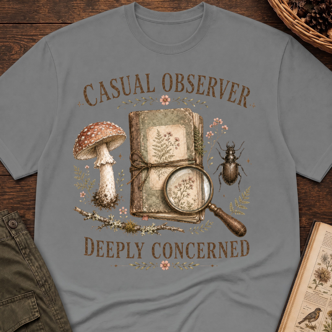 Casual Observer - Deeply Concerned T-Shirt