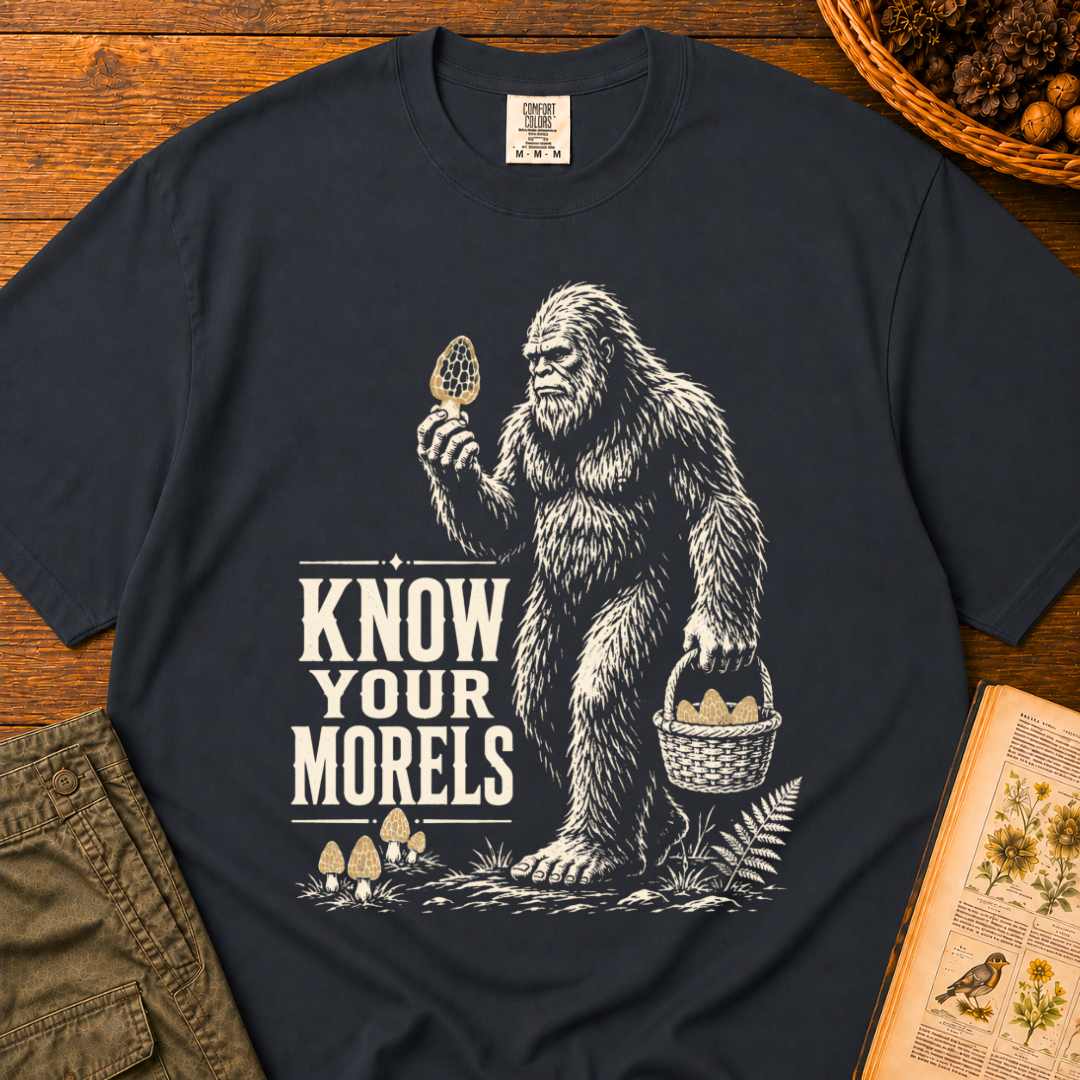 Know Your Morels T‑Shirt