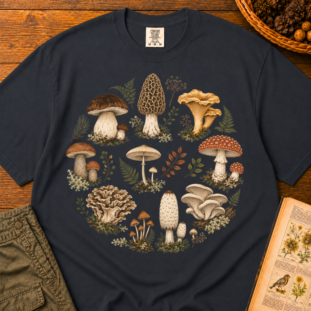 Mushroom Wreath T-Shirt