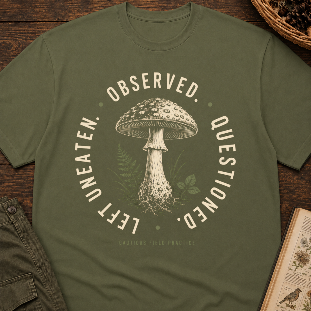Observed Questioned Uneaten T‑Shirt