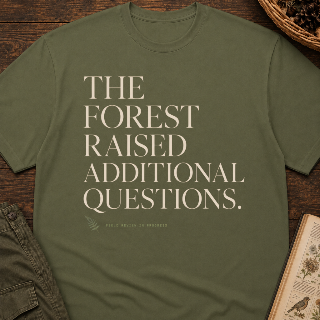 Forest Raised Questions T‑Shirt